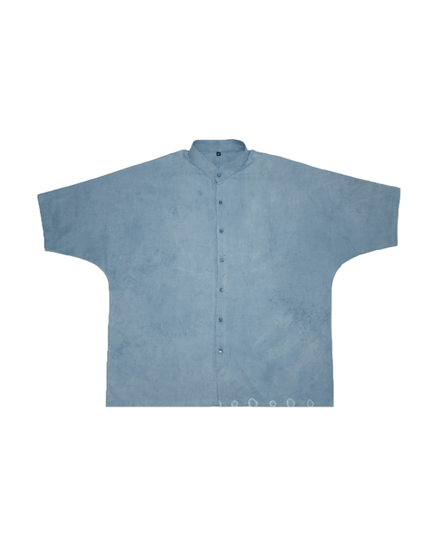 The Shibori Indigo Kimono Shirt