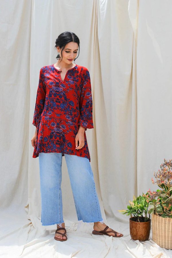 Rubia Floral Printed Kurta