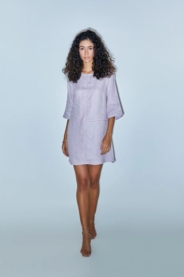 Lavender Short Dress