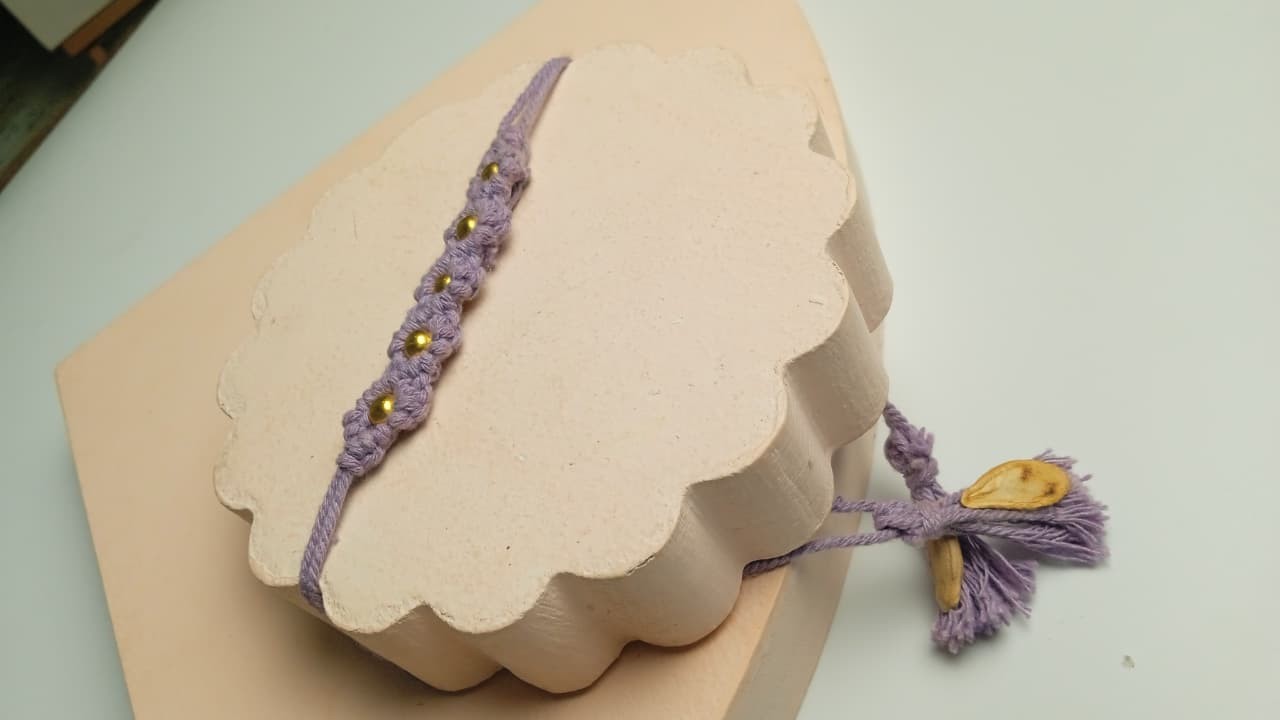 Beaded rakhi